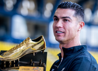 كريستيانو رونالدو يفوز بجائزة أفضل هداف في الدوري السعودي